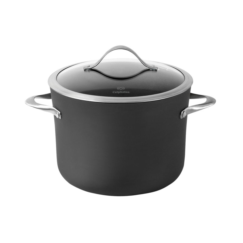 Calphalon Contemporary Nonstick 8 Qt. Stock Pot with Lid & Reviews